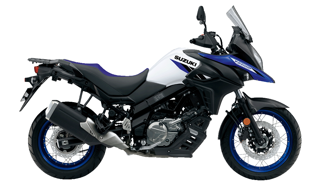 V STROM 650XT Blanco Azul